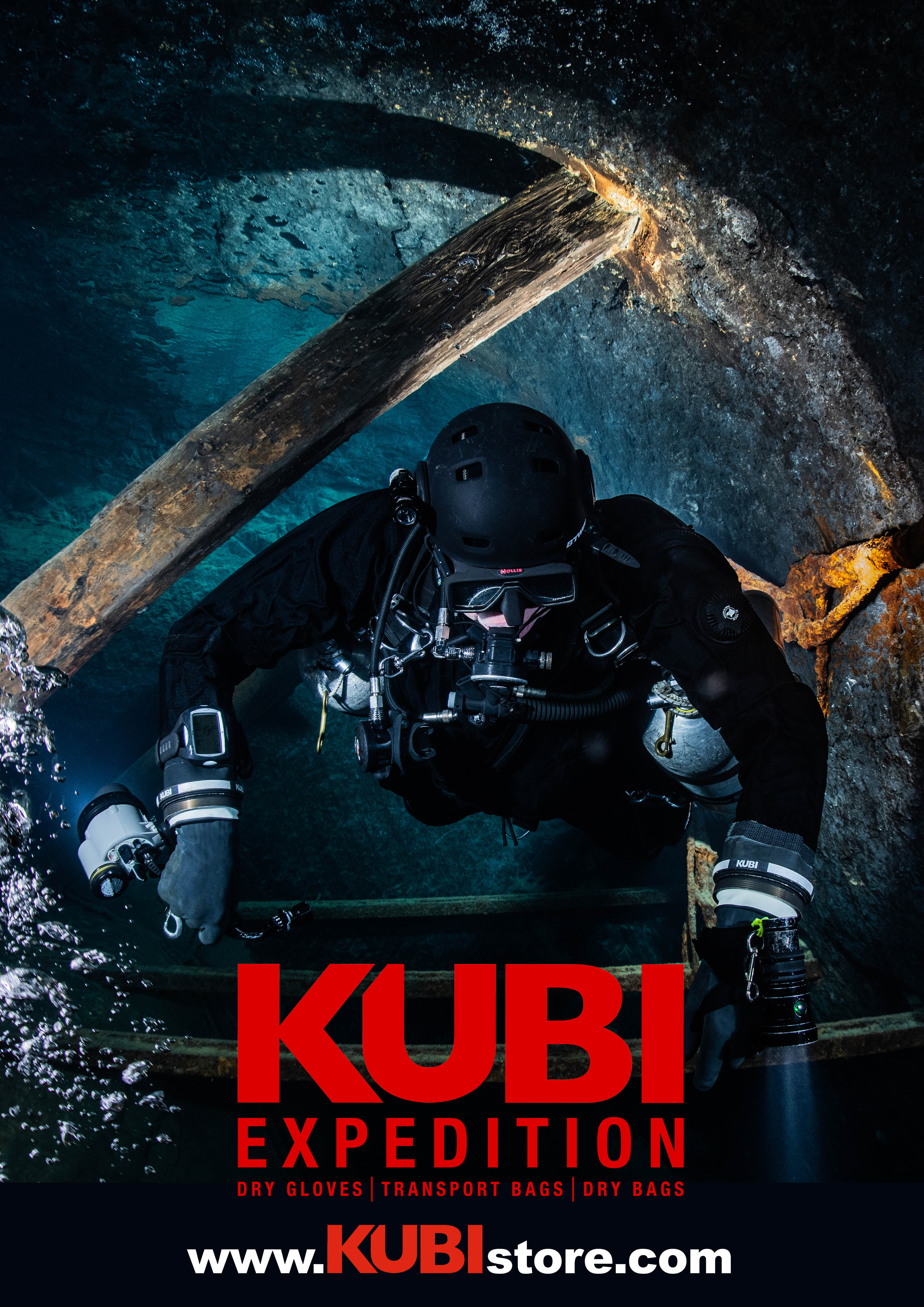 KUBI Dive Store Posters - 2023 Style 3