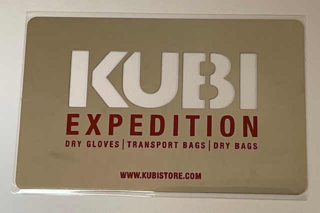 KUBI Stainless Steel Mirror Finish Card (Ideal to assist o-ring removal)